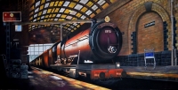 Harry Potter- Platform 9 3/4 Train backdrop Image