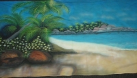 Tropical backdrops Image