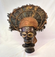 Large Chihongo Mask from the Congo Image