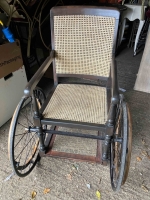 Vintage wheelchair (Woking) Image