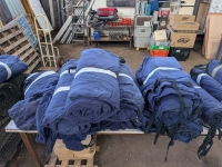 heavy duty blue drapes image 3