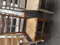 Assorted wooden chairs inc. one rocking chair photo - Set-Exchange.co.uk