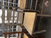 Assorted wooden chairs inc. one rocking chair image 2