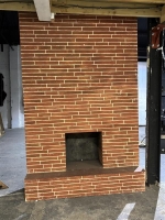 Scenery Brick Wall. / Fireplace photo - Set-Exchange.co.uk