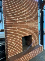 Scenery Brick Wall. / Fireplace image 2
