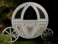 A Cinderella coach which is perfect for a quick transformation scene. photo - Set-Exchange.co.uk